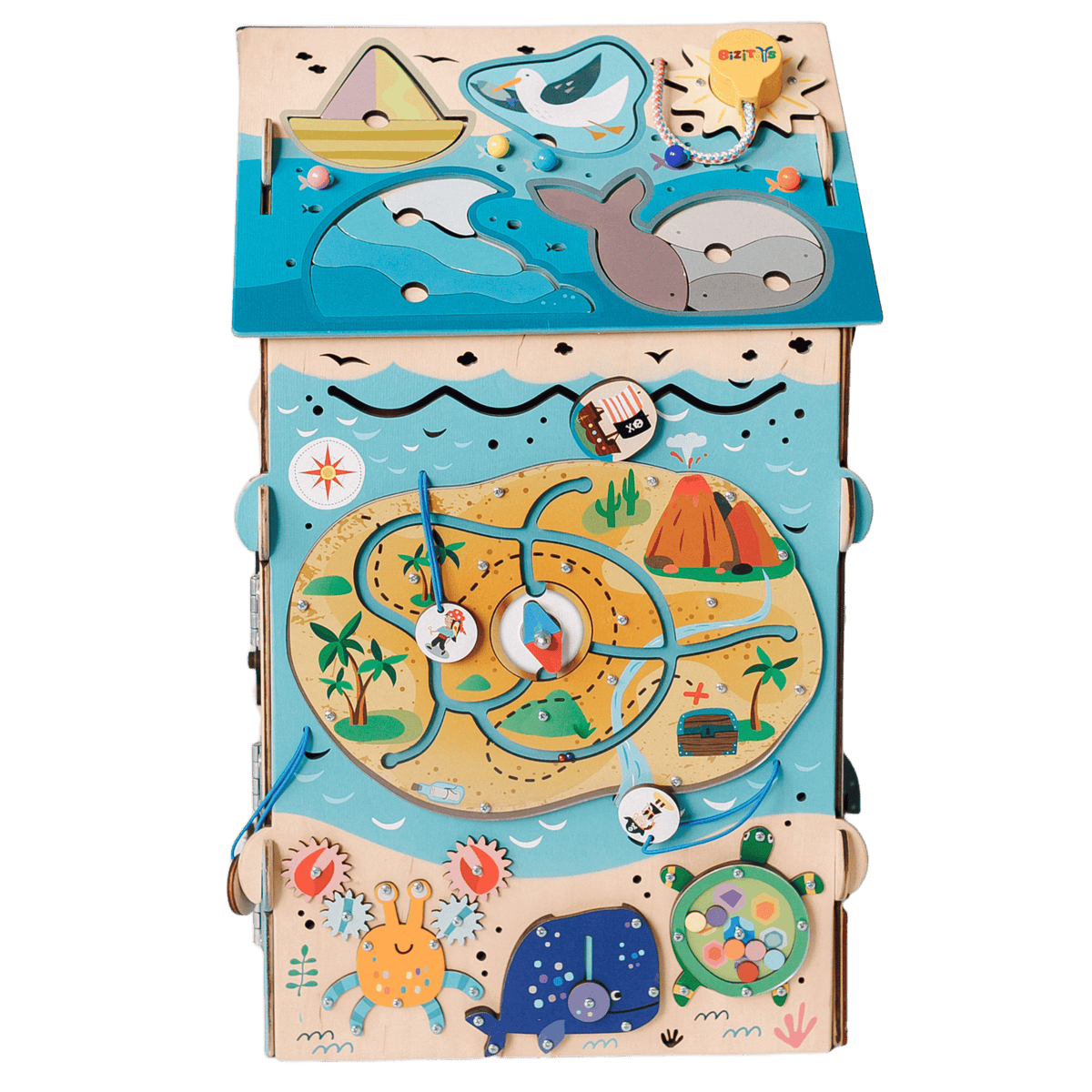 Busy House Pirate opakowanie prezentowe — idealny prezent dla dziecka - 14