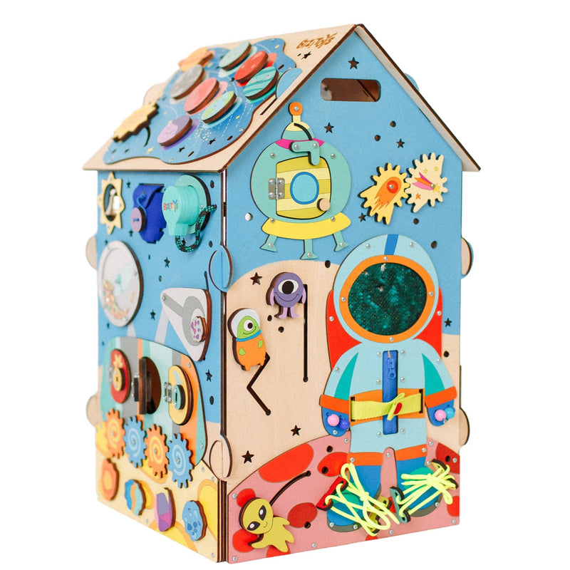 Space prezent dla dziecka — detale mechanizmów i zamków - 4