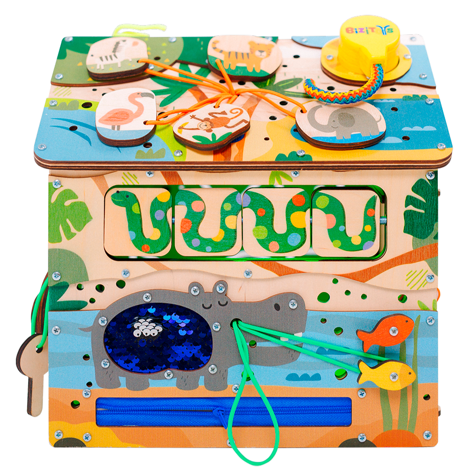 Safari prezent na roczek — detale mechanizmów i zamków - 4