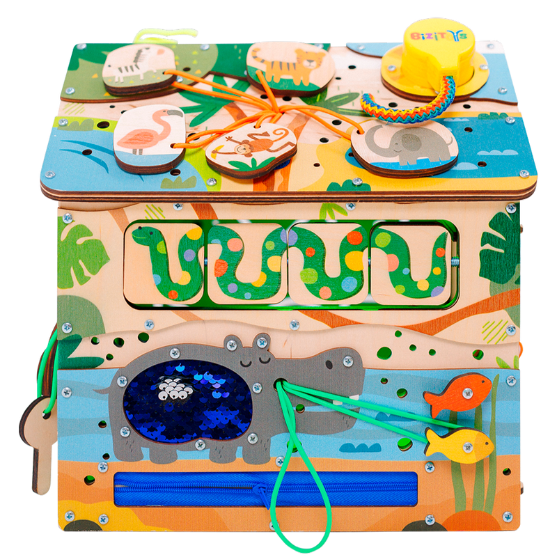 Safari prezent na roczek — detale mechanizmów i zamków - 4