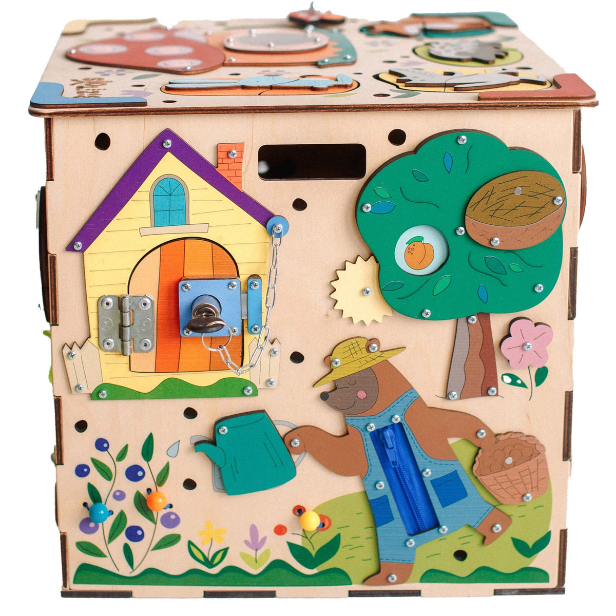 XL prezent dla dziecka — detale mechanizmów i zamków - 4