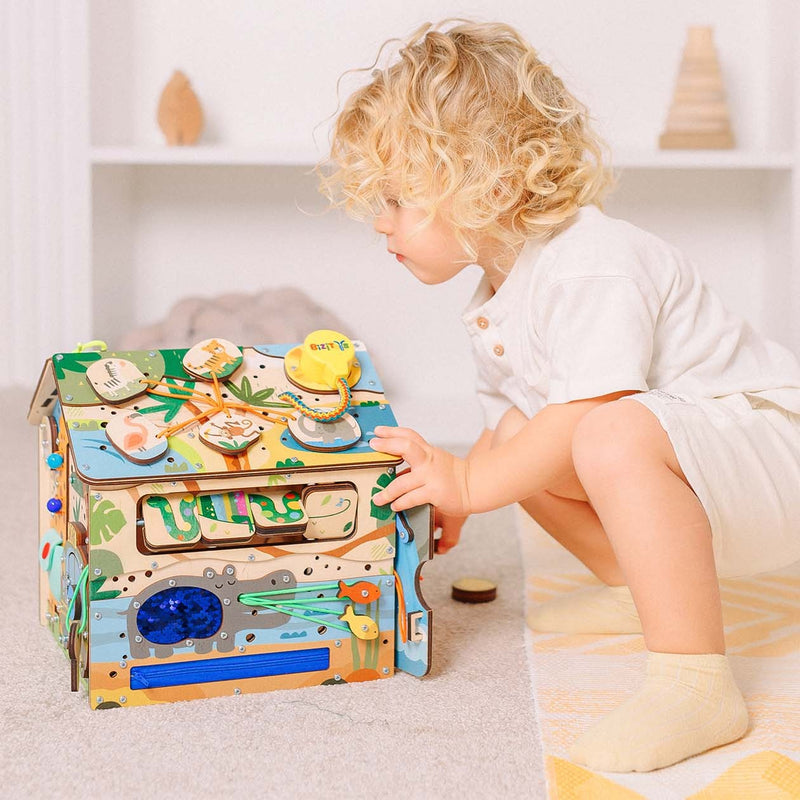 Safari kostka sensoryczna — wnętrze z podświetleniem LED - 7