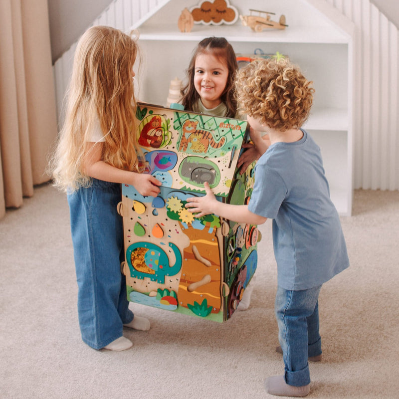 Jungle prezent dla dziecka — opakowanie prezentowe - 10