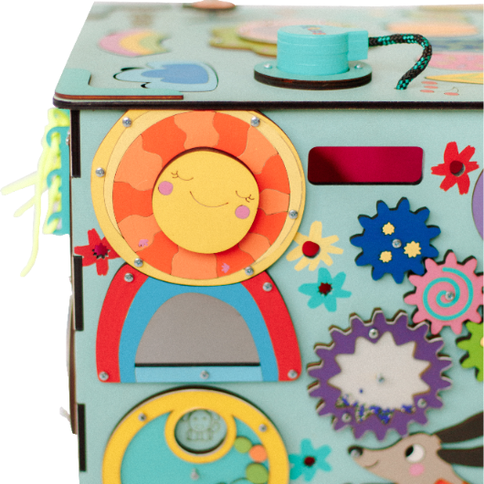 XL duża kostka edukacyjna — widok z góry dach - 6