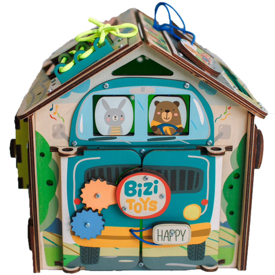 Road zabawka Montessori — dziecko bawi się zabawką - 5