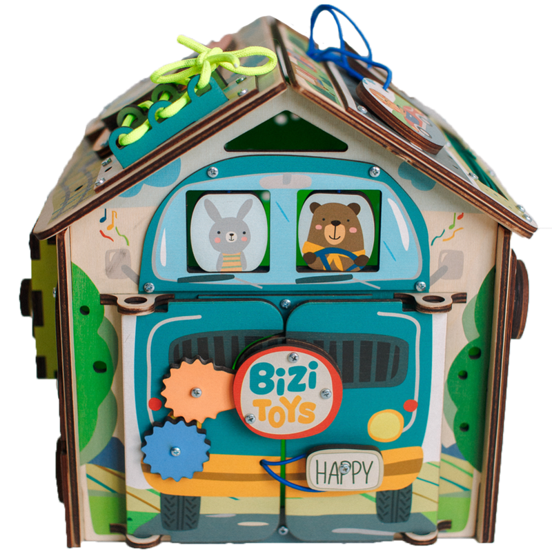 Road zabawka Montessori — dziecko bawi się zabawką - 5