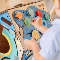 Space drewniana zabawka — wymiary i specyfikacja