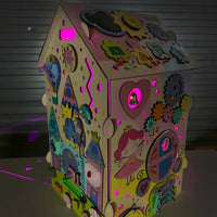 Busy House Princess opakowanie i wymiary — idealny prezent dla dziecka