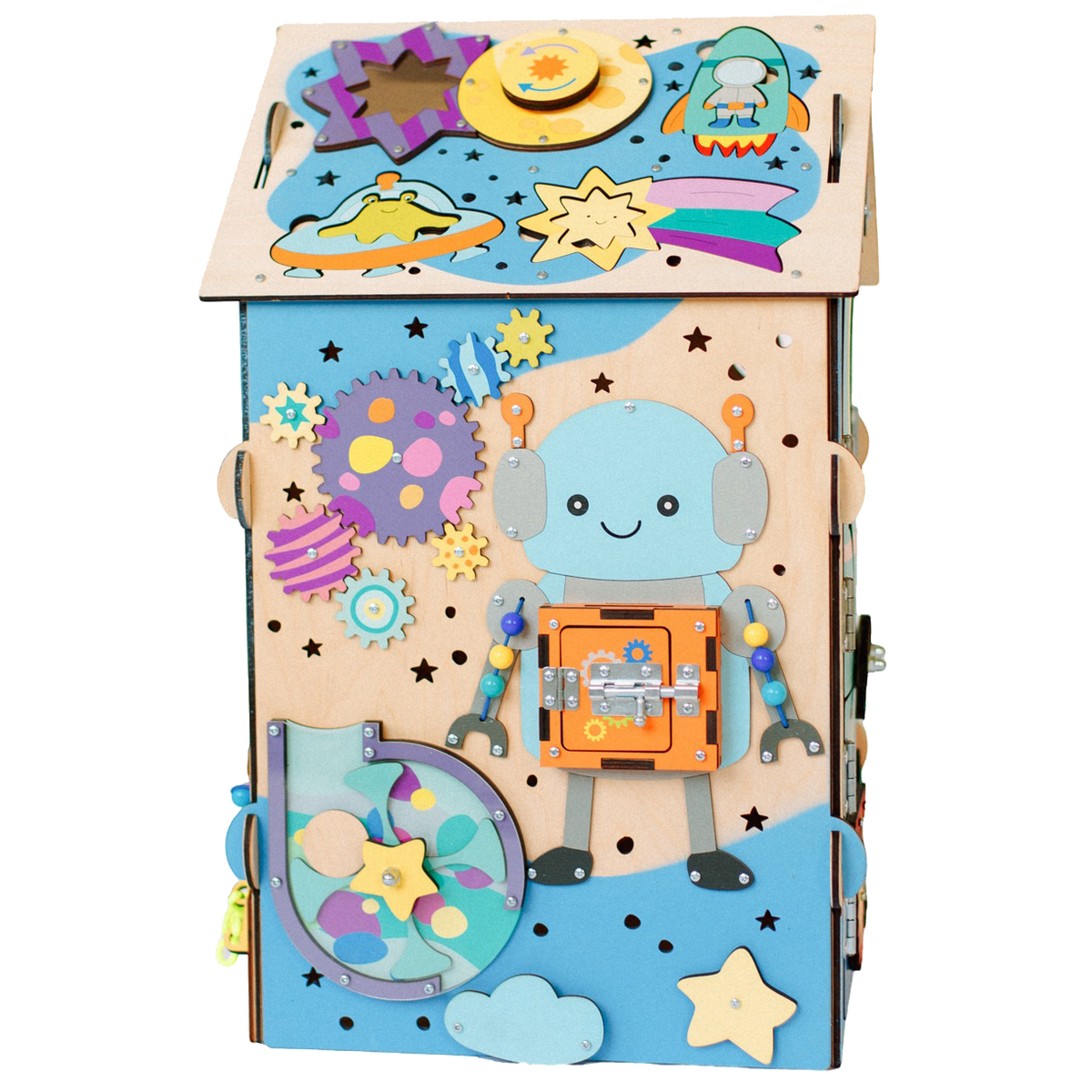 Space zabawka Montessori — certyfikat EN71 CE bezpieczeństwo - 11