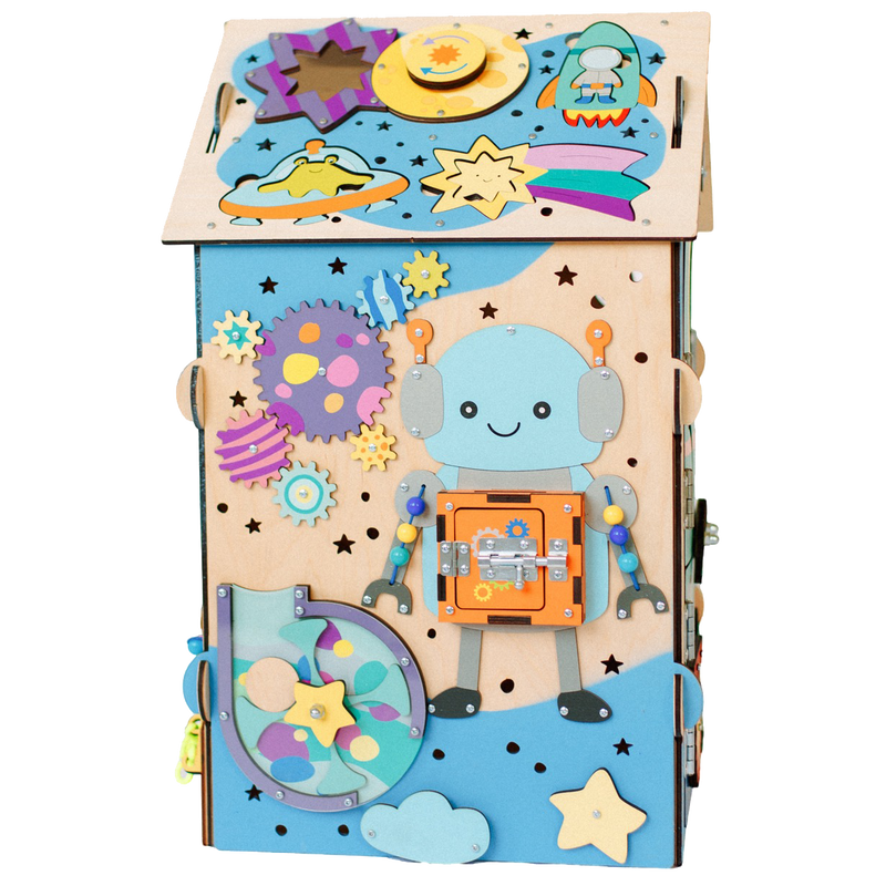 Space zabawka Montessori — certyfikat EN71 CE bezpieczeństwo - 11