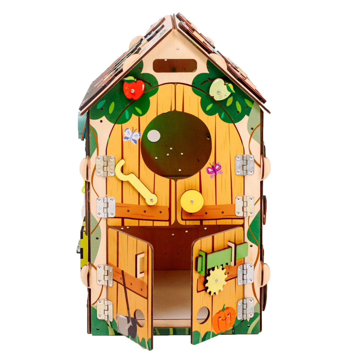 Farm zabawka edukacyjna — infografika aktywności edukacyjnych - 8