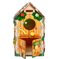 Farm zabawka edukacyjna — infografika aktywności edukacyjnych