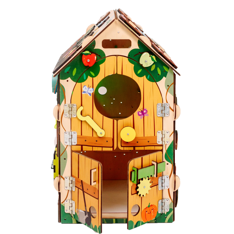 Farm zabawka edukacyjna — infografika aktywności edukacyjnych - 8