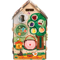 Farm tablica manipulacyjna — wnętrze z podświetleniem LED