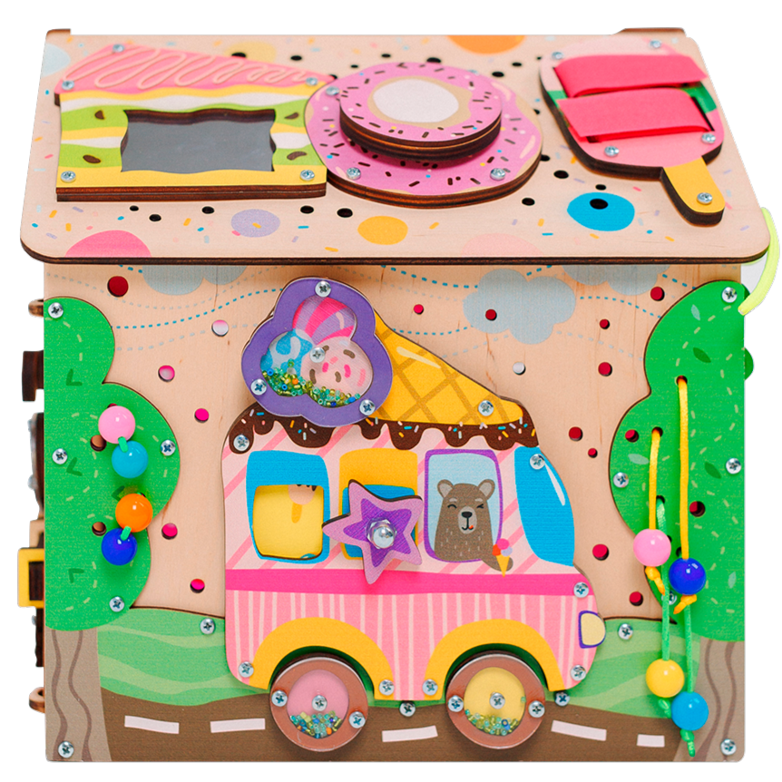 Candy prezent na roczek — detale mechanizmów i zamków - 4