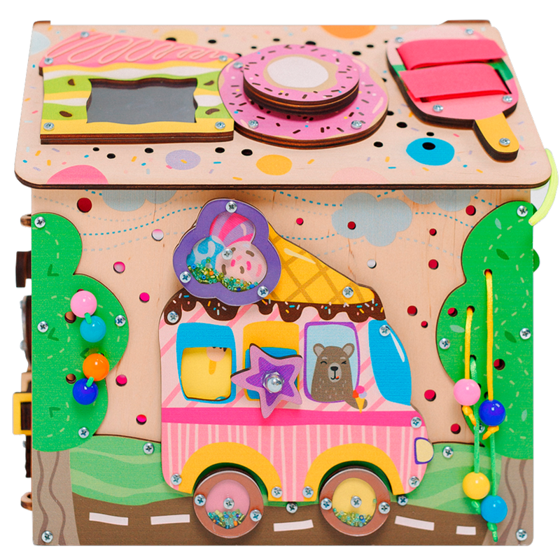 Candy prezent na roczek — detale mechanizmów i zamków - 4