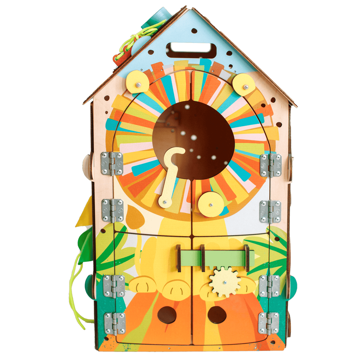 Jungle tablica manipulacyjna — paleta kolorów i materiały - 13