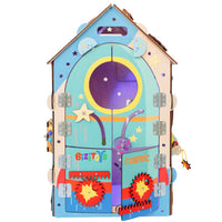 Space zabawka edukacyjna — widok z boku