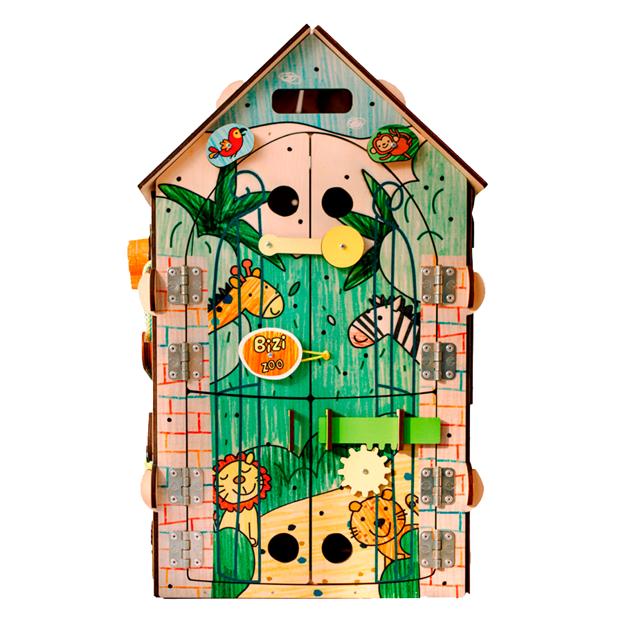 ZOO prezent dla dziecka — detale mechanizmów i zamków - 4