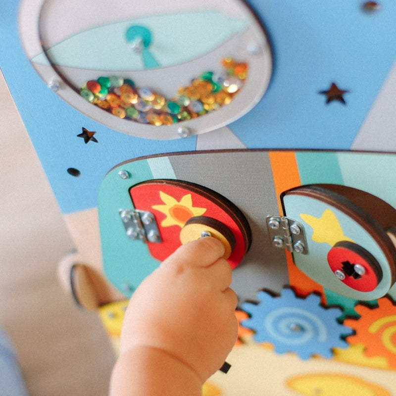 Space tablica sensoryczna — widok z góry dach - 6