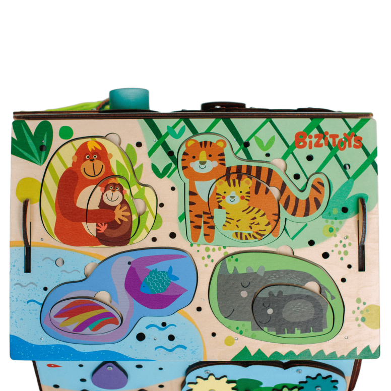 Jungle tablica sensoryczna — widok z góry dach - 6