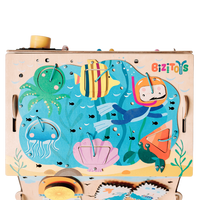 Busy House Pirate infografika — 30+ aktywności edukacyjnych dla chłopca