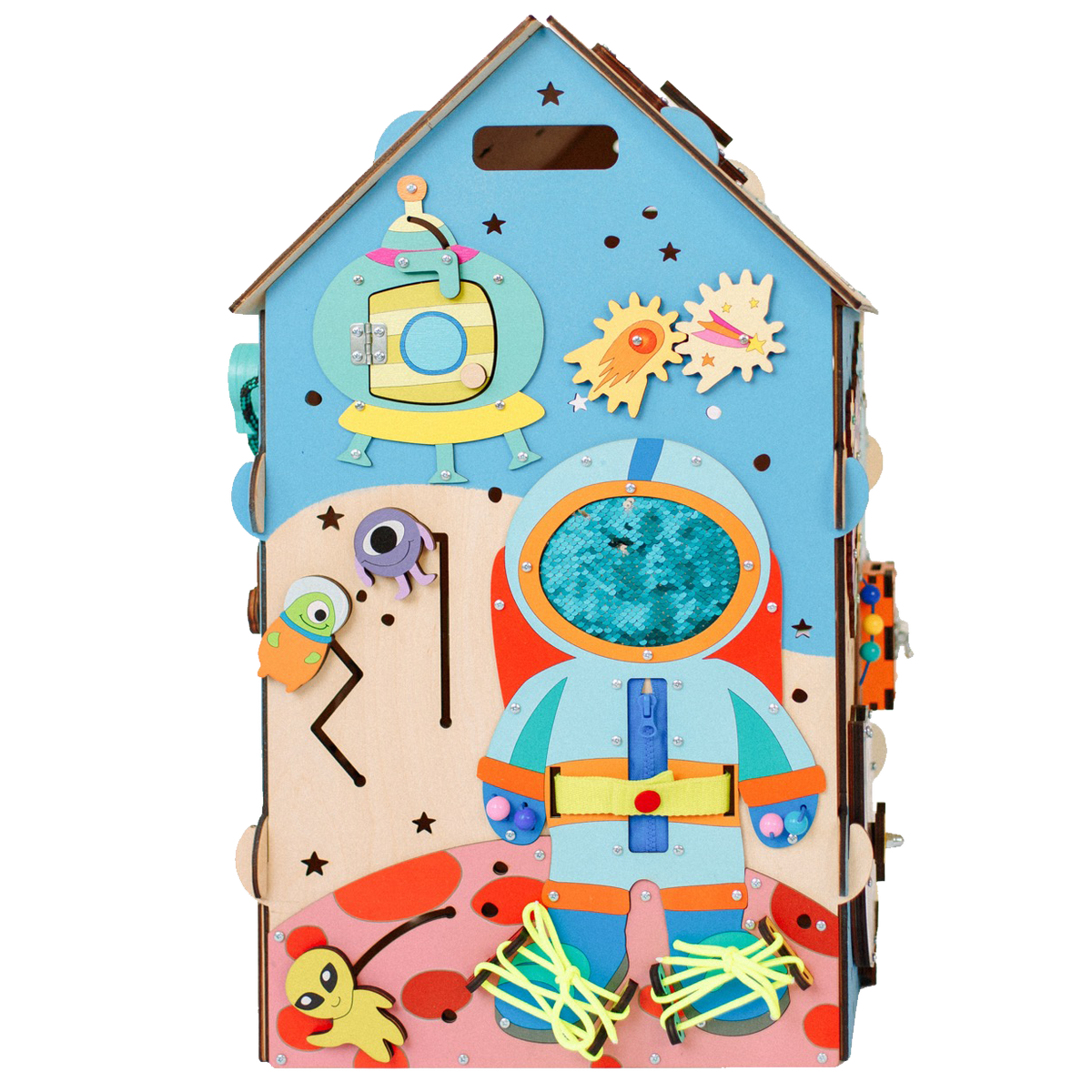 Space tablica manipulacyjna — paleta kolorów i materiały - 13