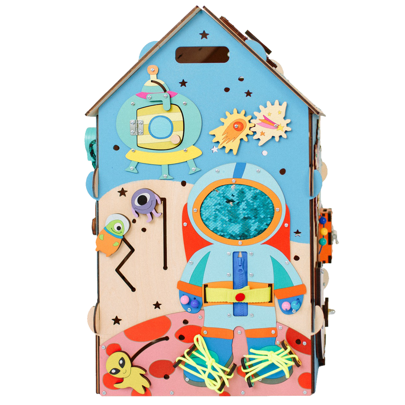 Space tablica manipulacyjna — paleta kolorów i materiały - 13